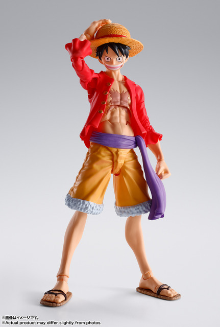 「S.H.Figuarts モンキー・D・ルフィ -鬼ヶ島討入-」（C）尾田栄一郎／集英社・フジテレビ・東映アニメーション