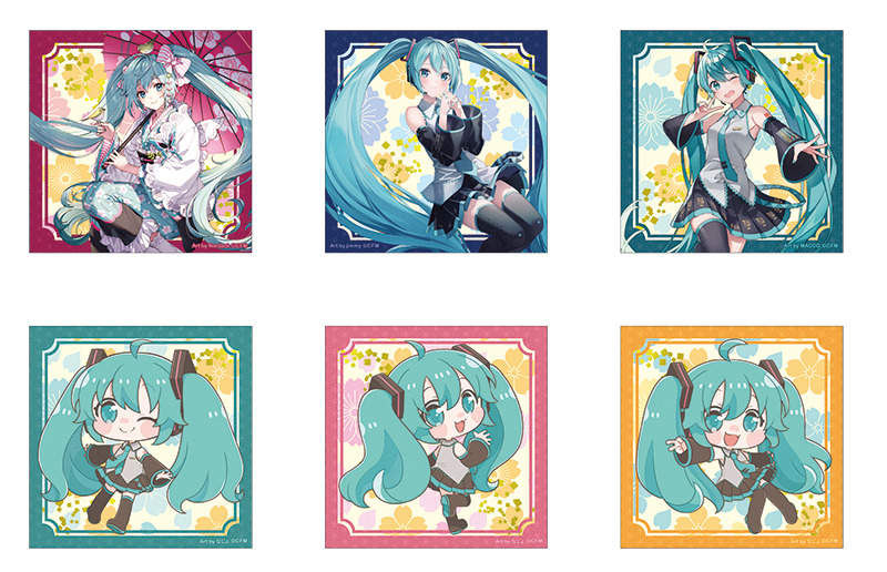 「3月9日 初音ミクの日」グッズイメージ　Art by Nardack/jimmy/MACCO/なじょ（C）Crypton Future Media, INC. piapro