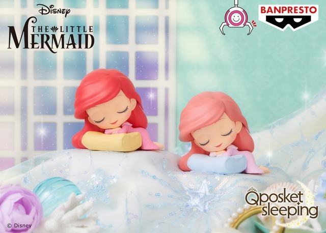 「Q posket sleeping Disney Characters -Ariel-」（C）Disney