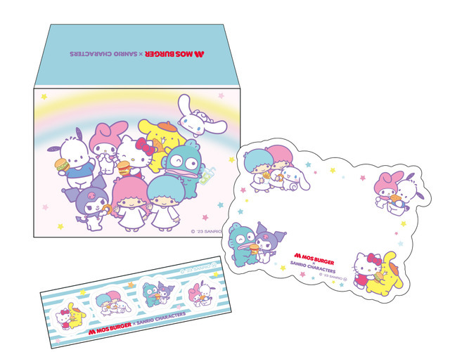 「『サンリオキャラクターズ』コラボおもちゃ」ミニメッセージ カードセット（C）2023 SANRIO CO., LTD. APPROVAL NO. L633058