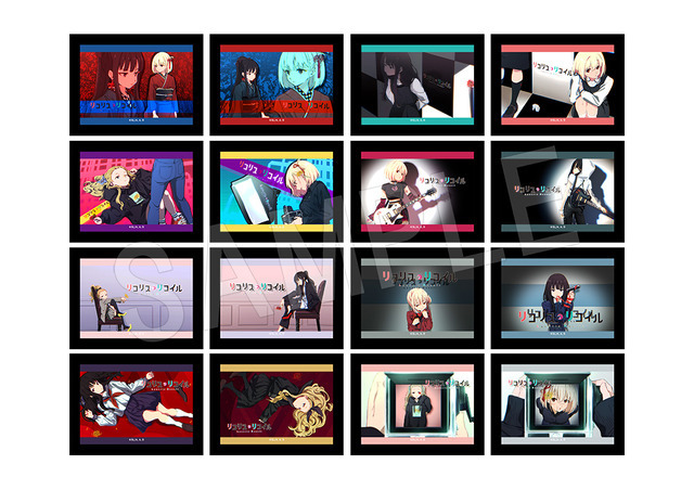 リコリス・リコイル　フレームマグネットスタンド（全16種）（C）Spider Lily／アニプレックス・ABCアニメーション・BS11