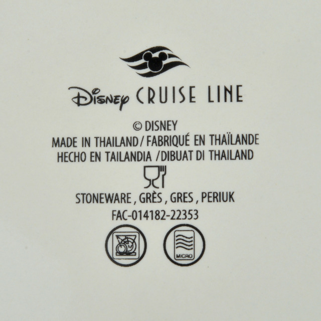 「DisneyCruise Line」プレートセット（C）Disney