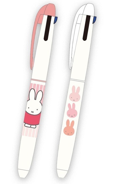 「ミッフィーzakkaフェスタ」3色ボールペン（全2種）　Illustrations Dick Bruna（C）copyright Meris bv,1953-2023 www.miffy.com（C）Dick Bruna