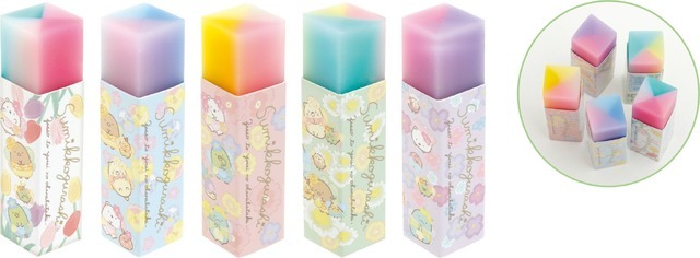 『すみっコぐらし』新テーマ「ざっそうとようせいのお花畑」カラフル消しゴム グッズ画像（C）2023 SAN-X CO., LTD. ALL RIGHTS RESERVED.