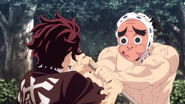 春アニメ「鬼滅の刃 刀鍛冶の里編」縁壱零式との訓練を開始！ 炭治郎が一撃を放つとー 第3話先行カット