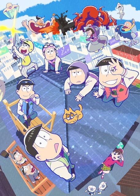 『おそ松さん』第3期メインビジュアル(C)赤塚不二夫／おそ松さん製作委員会