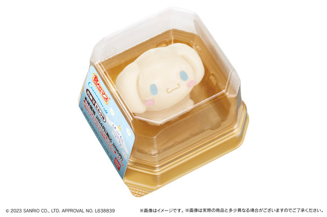 和生菓子の「食べマス　シナモロール 2023」（C）2023 SANRIO CO., LTD. APPROVAL NO. L638839