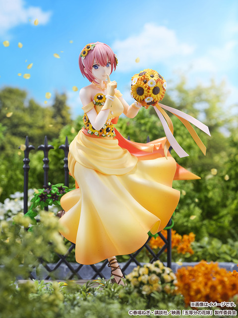 中野 一花 -Floral Dress Ver.- 1/7スケールフィギュア(C)春場ねぎ・講談社／映画「五等分の花嫁」製作委員会