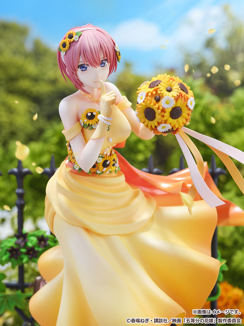 中野 一花 -Floral Dress Ver.- 1/7スケールフィギュア(C)春場ねぎ・講談社／映画「五等分の花嫁」製作委員会