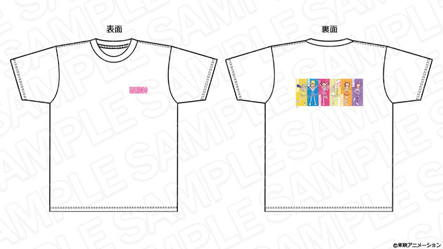 「Tシャツ　チア ver.」各3,850円（税込）（C）東映アニメーション