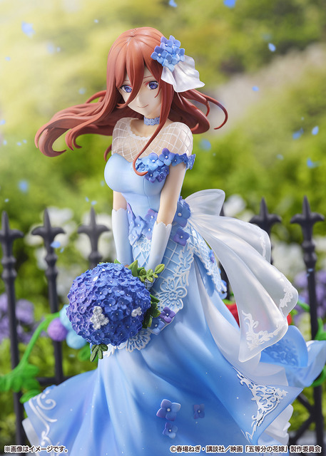 SHIBUYA SCRAMBLE FIGURE「中野 三玖 -Floral Dress Ver.- 1/7スケールフィギュア」（C）春場ねぎ・講談社／映画「五等分の花嫁」製作委員会