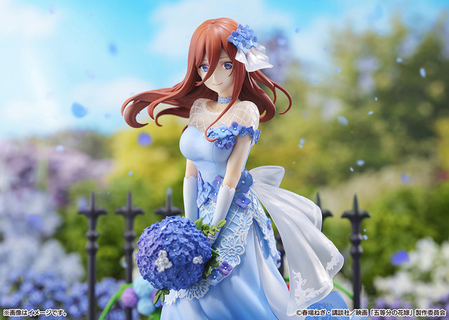 SHIBUYA SCRAMBLE FIGURE「中野 三玖 -Floral Dress Ver.- 1/7スケールフィギュア」（C）春場ねぎ・講談社／映画「五等分の花嫁」製作委員会