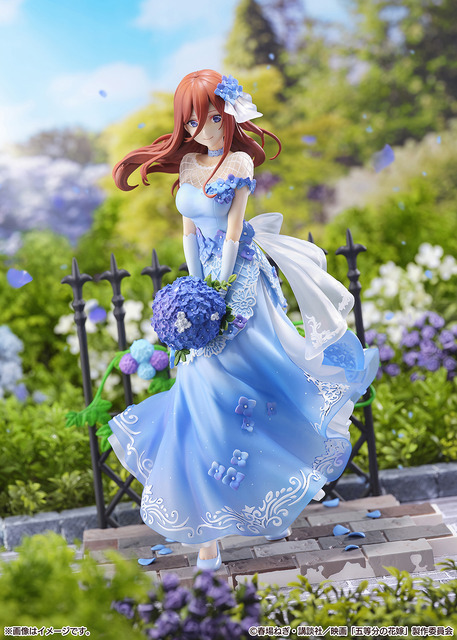 SHIBUYA SCRAMBLE FIGURE「中野 三玖 -Floral Dress Ver.- 1/7スケールフィギュア」（C）春場ねぎ・講談社／映画「五等分の花嫁」製作委員会