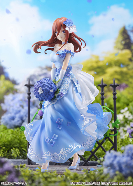 SHIBUYA SCRAMBLE FIGURE「中野 三玖 -Floral Dress Ver.- 1/7スケールフィギュア」（C）春場ねぎ・講談社／映画「五等分の花嫁」製作委員会