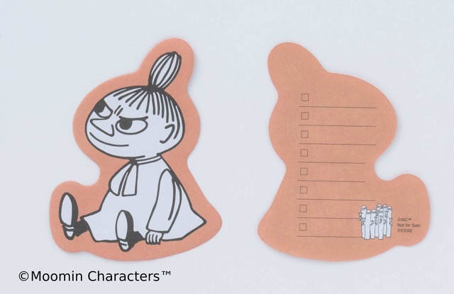 「ESSE」7月号特装版「リトルミイ メモ」（C）Moomin Characters（TM）