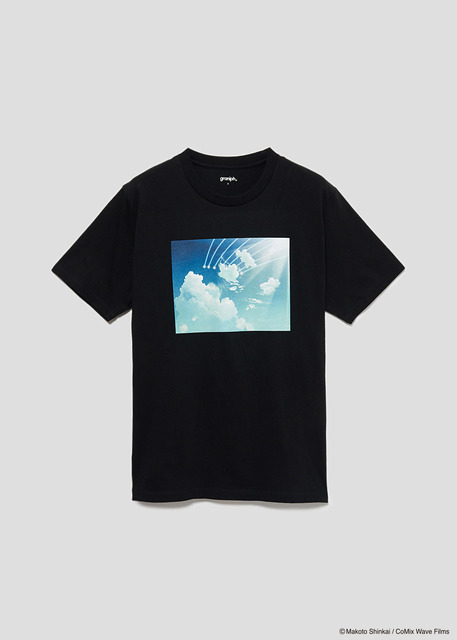 「新海誠Works」コラボレーションアイテム ここにいるよ。(ほしのこえ)｜Tシャツ（C）Makoto Shinkai / CoMix Wave Films