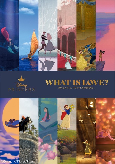 「WHAT IS LOVE? ～輝くヒミツは、プリンセスの世界に。～」（C）Disney（C）Disney/Pixar