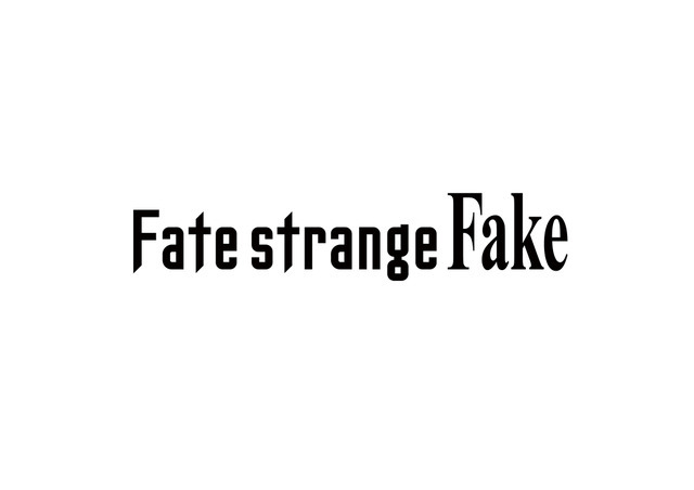 「TVアニメ『Fate/strange Fake』ロゴ」（C）成田良悟・TYPE-MOON/KADOKAWA/FSFPC