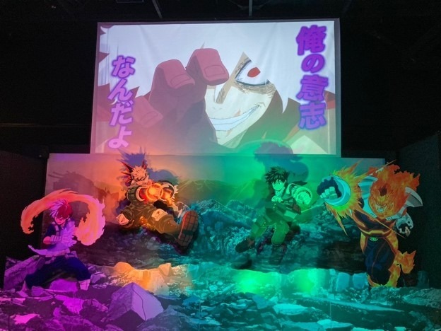 「『僕のヒーローアカデミア』ANIMATION展 ―全面戦争編―」会場イメージ（C）堀越耕平／集英社・僕のヒーローアカデミア製作委員会