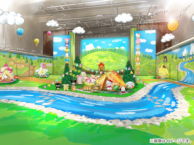 「Puroland Camp」イメージ（C）2023 SANRIO CO., LTD. TOKYO, JAPAN S/D・G 　著作 株式会社サンリオ