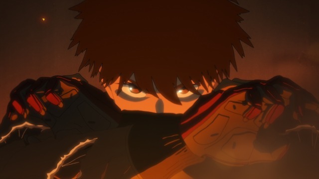 『スプリガン』episode1「炎蛇（前編）」先行場面カット（C）2021 たかしげ宙、皆川亮二・小学館／スプリガン Project