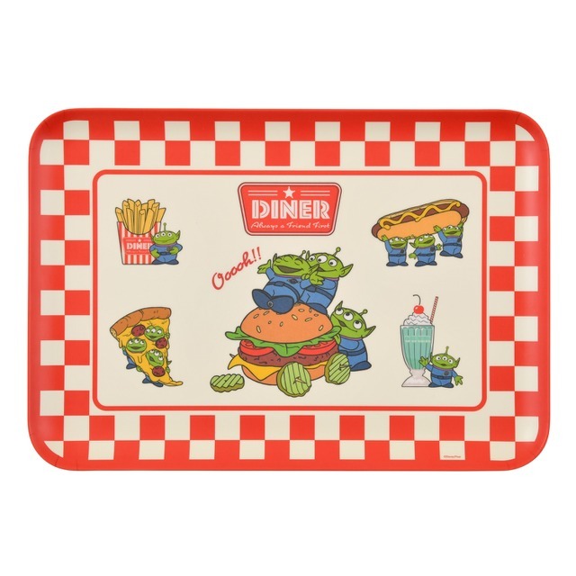 「TOY STORY DINER」メラミントレイ（C）Disney/Pixar