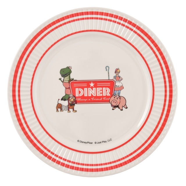 「TOY STORY DINER」メラミンプレート（C）Disney/Pixar