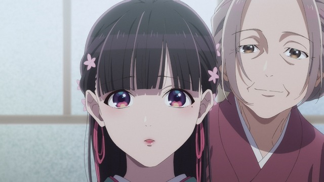 『わたしの幸せな結婚』第3話「初めてのデヱト」先行場面カット（C）2023 顎木あくみ・月岡月穂／KADOKAWA／「わたしの幸せな結婚」製作委員会