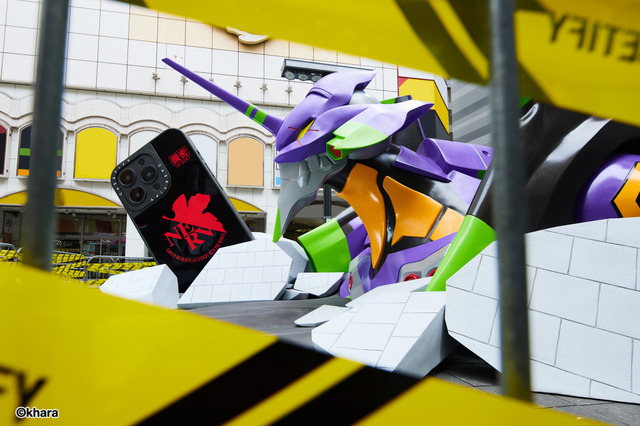 「EVANGELION x CASETiFY プロジェクトCSTF: 歌舞伎町作戦」イメージ（C）khara