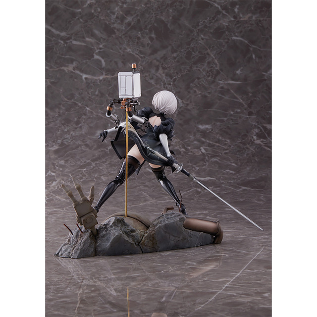 「2B 1/7スケールフィギュア」通常版18,000円（税込）／豪華版26,000円（税込）（C）SQUARE ENIX／人類会議