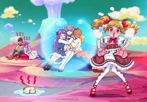 シリーズを越えプリキュアが３つの不思議な惑星を大冒険!?『映画プリキュアミラクルユニバース』新スチール解禁