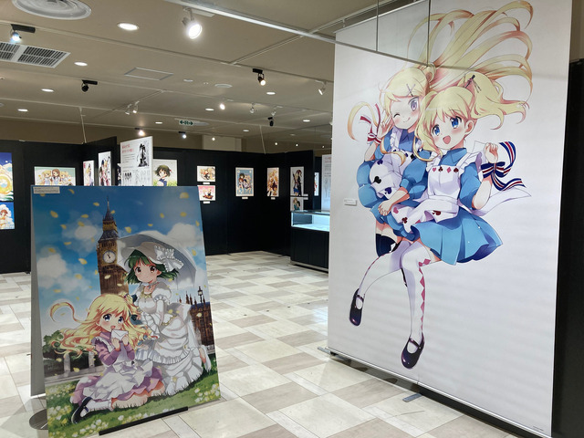 「超きんいろモザイク展」イメージ（C）原悠衣・芳文社／劇場版きんいろモザイクThank   you!!製作委員会