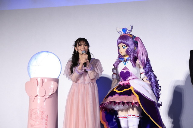 『映画プリキュアオールスターズF』完成披露イベントの様子（C）2023 映画プリキュアオールスターズF製作委員会