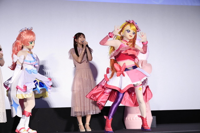 『映画プリキュアオールスターズF』完成披露イベントの様子（C）2023 映画プリキュアオールスターズF製作委員会