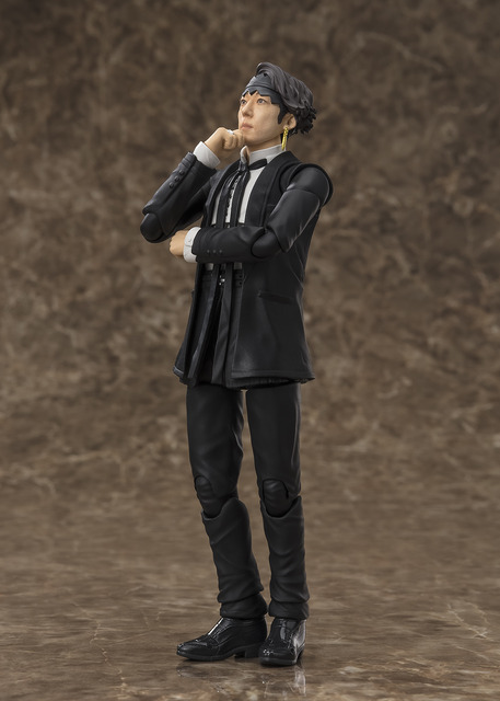 「S.H.Figuarts 岸辺露伴（映画『岸辺露伴 ルーヴルへ行く』）」9,900円（税込／送料・手数料別途）（C）2023「岸辺露伴 ルーヴルへ行く」製作委員会（C）LUCKY LAND COMMUNICATIONS / 集英社