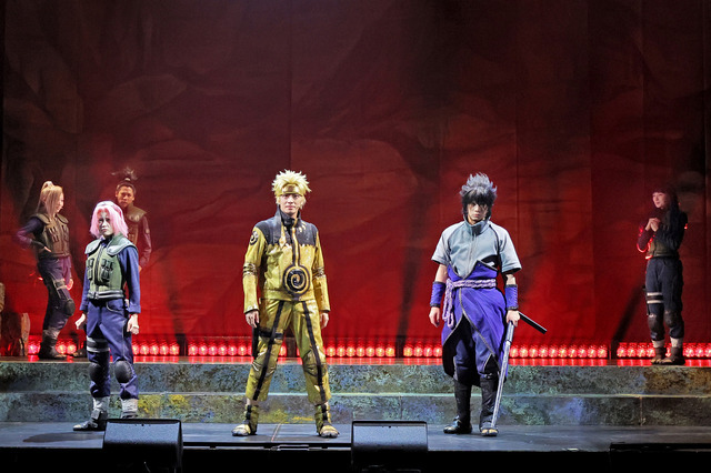 『ライブ・スペクタクル「NARUTO-ナルト-」～忍の生きる道～』公開ゲネプロの様子（C）岸本斉史 スコット／集英社（C）ライブ・スペクタクル「NARUTO-ナルト-」製作委員会 2023