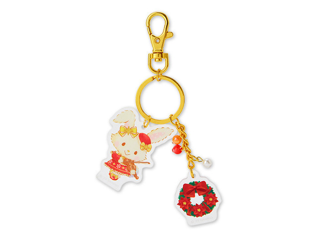 「Puroland Christmas」キーリング(ウィッシュミーメル)（C）2023 SANRIO CO., LTD. TOKYO, JAPAN 著作 株式会社サンリオ