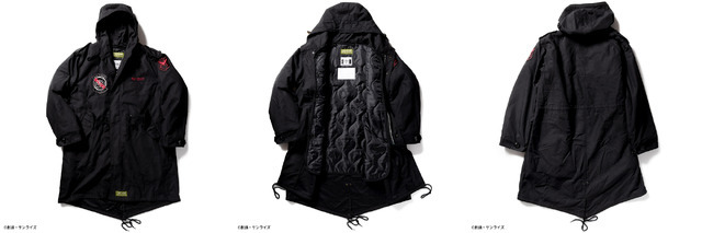 「STRICT-G.ARMS『機動戦士ガンダム』M-51 PARKA」各29,700円（税込／送料・手数料別途）（C）創通・サンライズ