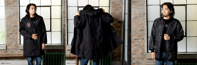 「STRICT-G.ARMS『機動戦士ガンダム』M-51 PARKA」各29,700円（税込／送料・手数料別途）（C）創通・サンライズ