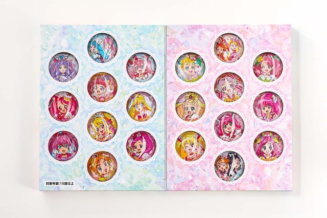 「プリキュアオールスターズ缶バッジセット」3,080円（税込）