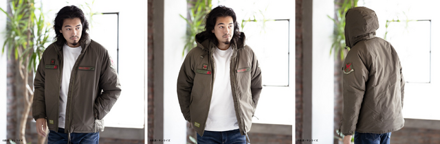 「STRICT-G.ARMS『機動戦士ガンダム』LEVEL7 JACKET」各27,500円（税込／送料・手数料別途）（C）創通・サンライズ