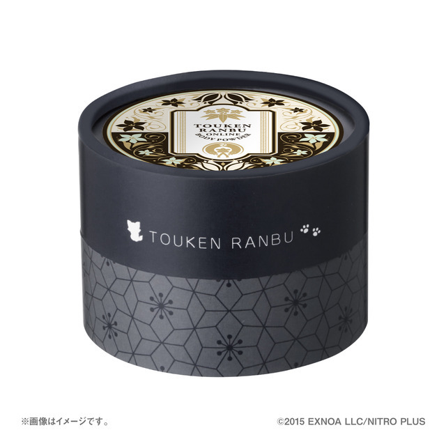 「『刀剣乱舞ONLINE』お手入れボディパウダー2弾」Dセット 4,620円（税込／送料・手数料別途）（C）2015 EXNOA LLC/NITRO PLUS