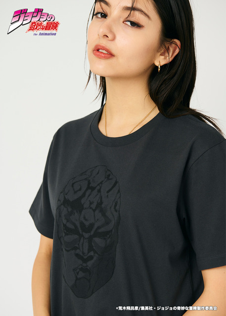 石仮面(ジョジョの奇妙な冒険)｜Tシャツ（C）荒木飛呂彦/集英社・ジョジョの奇妙な冒険製作委員会