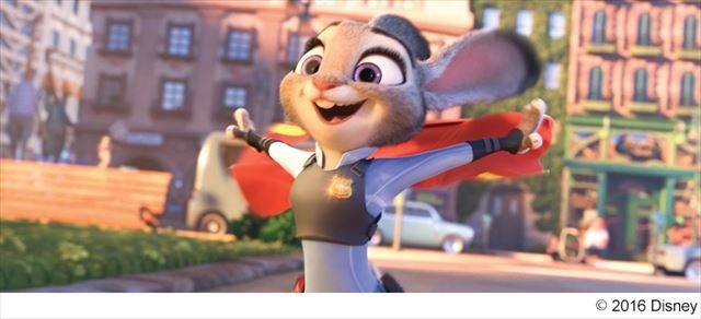 （C）2016 Disney. All Rights Reserved.／Disney.jp/Zootopia