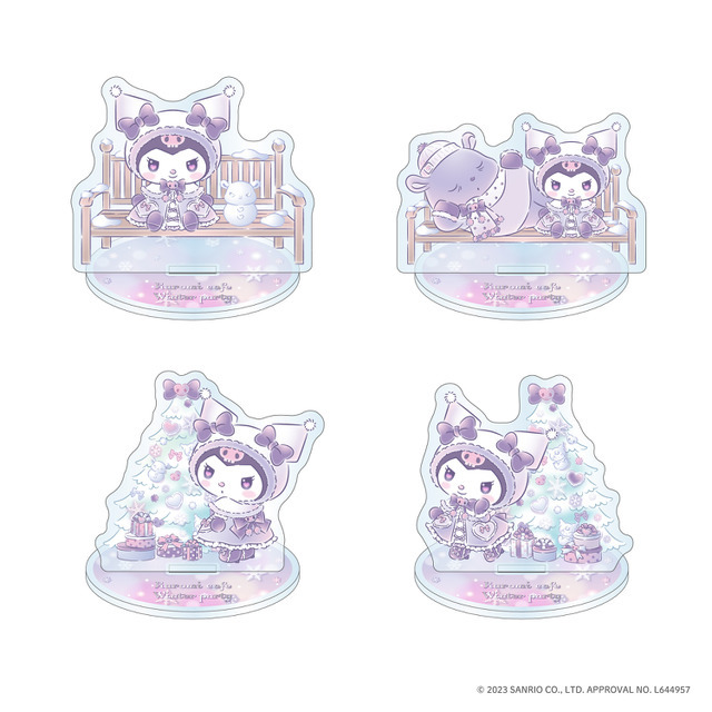 「クロミ カフェ～Winter party party～」グッズイメージ（C）2023 SANRIO CO., LTD. APPROVAL NO. L644957