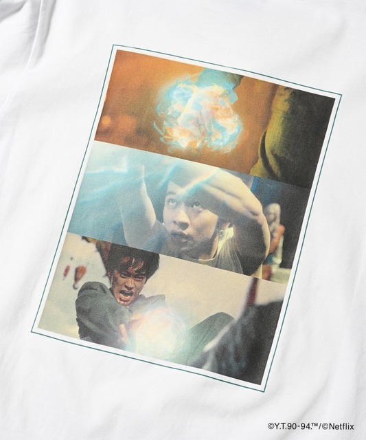 Netflixシリーズ「幽☆遊☆白書」 × ZOZOTOWN 場面写/奥義 L/S Tシャツ（2種展開）：6,820円（税込）