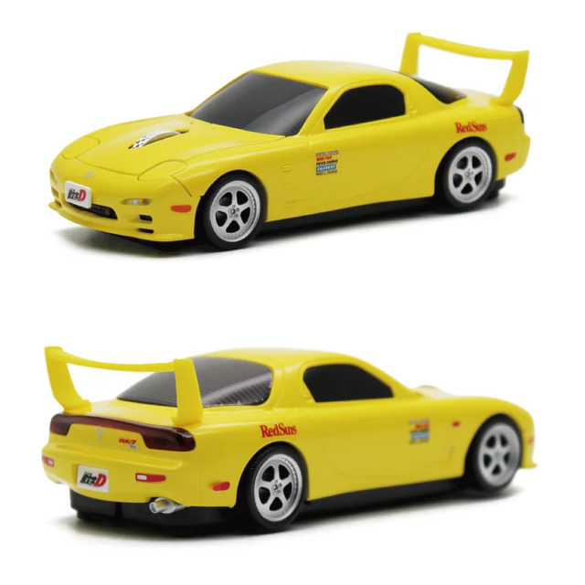 無線マウス マツダ RX-7 (FD3S型) 『頭文字D』高橋啓介 1巻ver.（C）しげの秀一/講談社