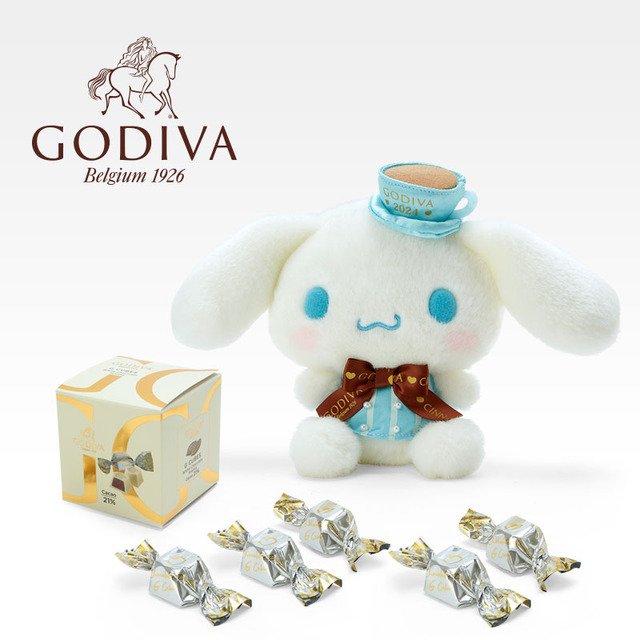 「ドール＆GODIVA 2024（全4種）」シナモロール 6,600円（税込）（C）2023 SANRIO CO.,LTD. 　著作（株）サンリオ