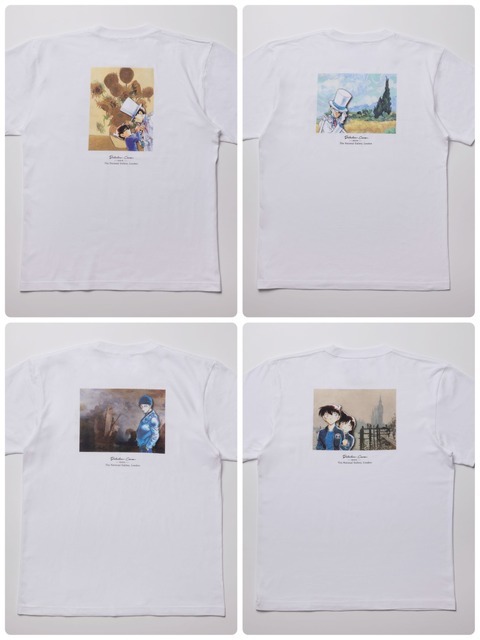 「Tシャツ」5,500円（税込）（C）青山剛昌／小学館All images（C）The National Gallery, London