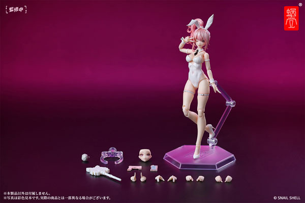 バニーガール アイリン 1/12スケール 完成品アクションフィギュア（C）SNAIL SHELL